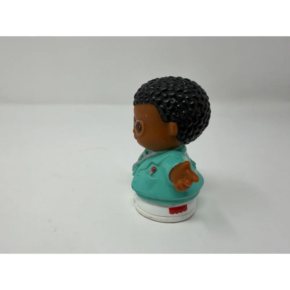 Vintage 1997 Fisher-Price Little People Doctor Michael Physician Nurse Hospital